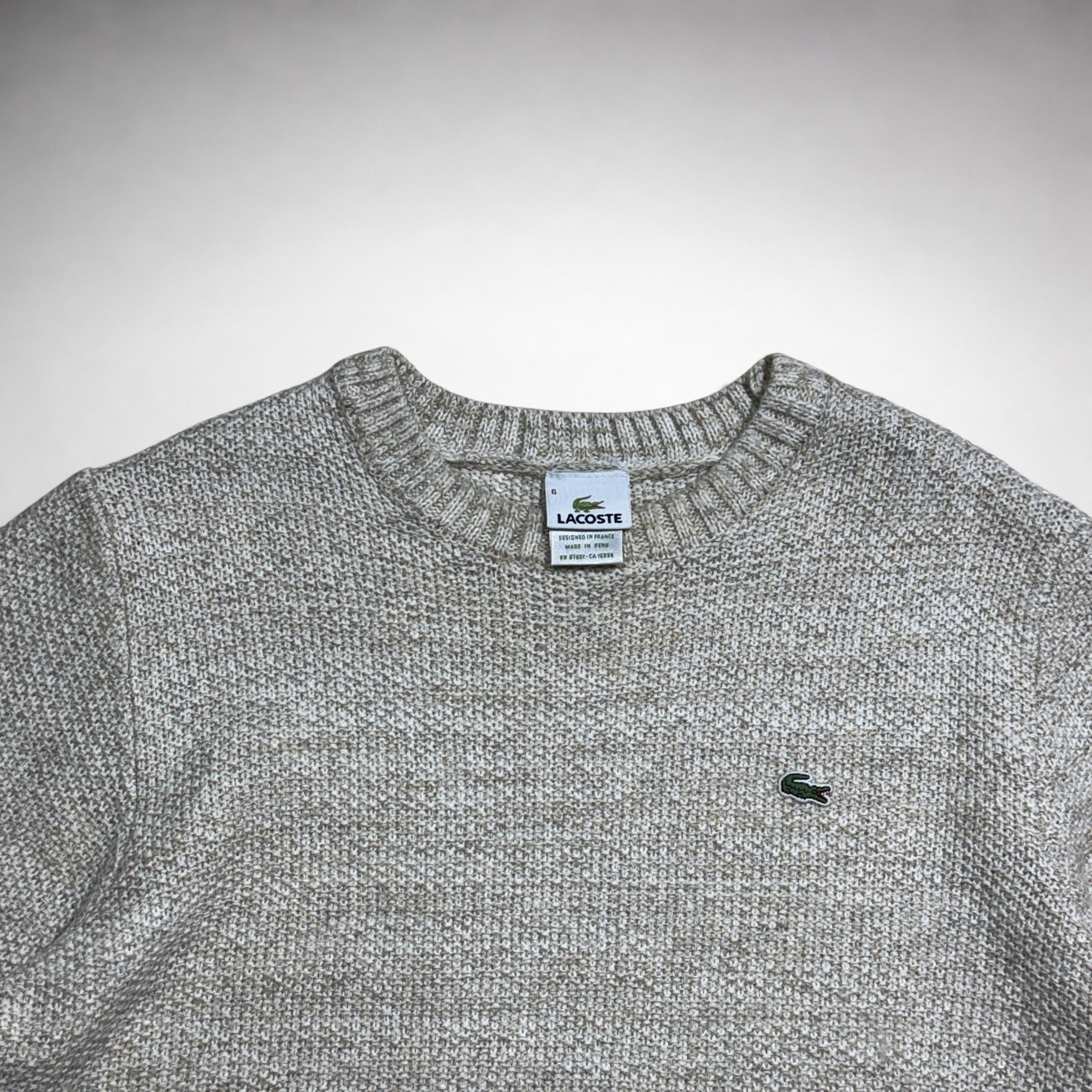 (M-L) Lacoste Vintage Sweater